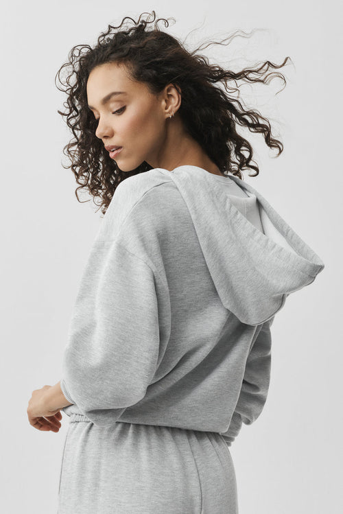 Accolade Full Zip Hoodie - Athletic Heather Grey