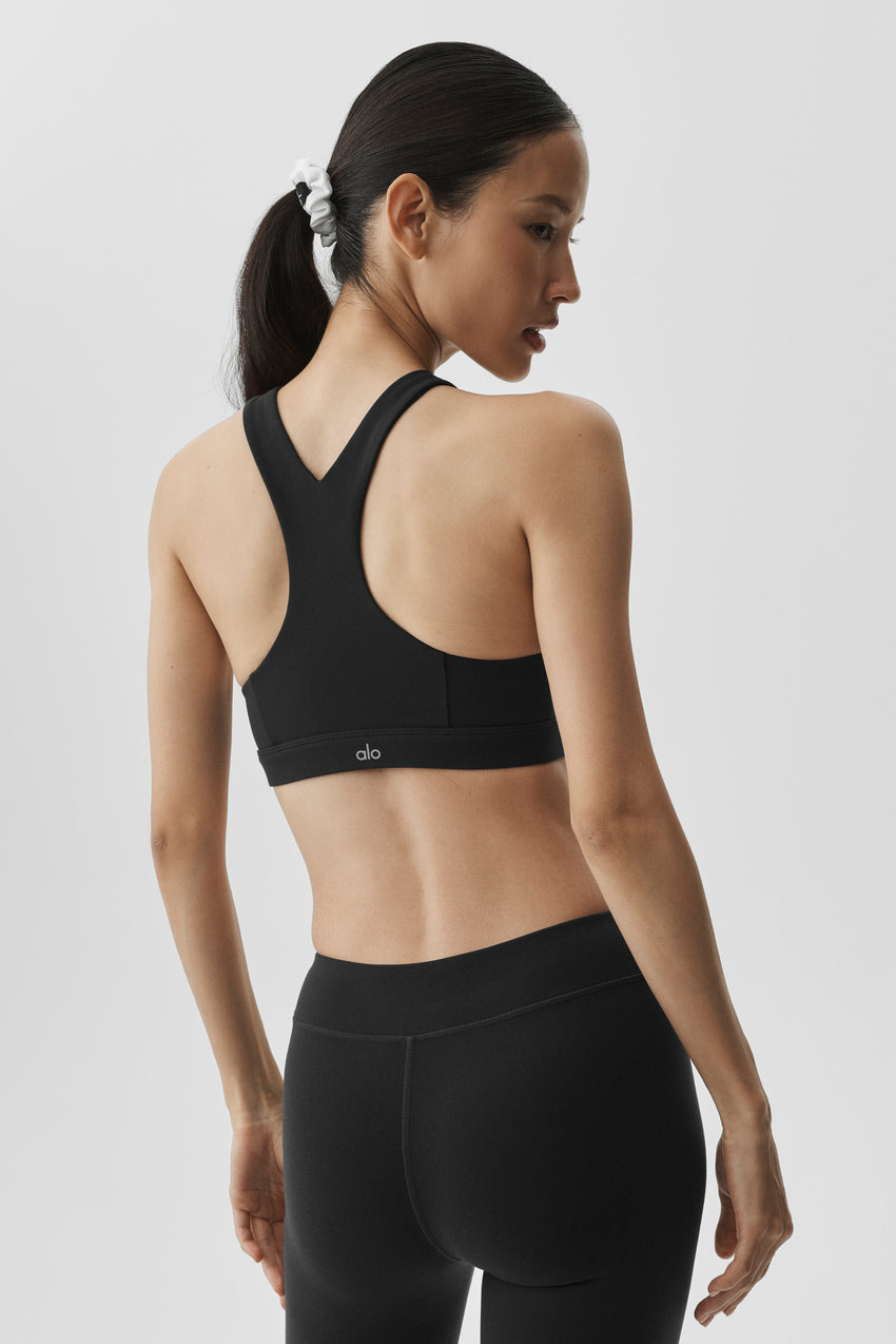 Airbrush Lock In Bra - Black